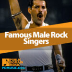 31 Most Famous Male Rock Singers of All Time - Public Domain Music