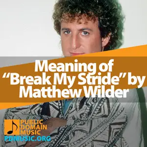 Meaning-of-the-Song-Break-My-Stride-by-Matthew-Wilder